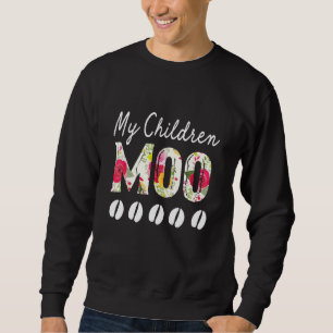 My Children Moo Beautiful Cow Costume For Women An Sweatshirt