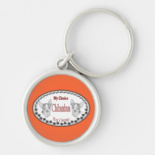 My Choice Chihuahua Keychain