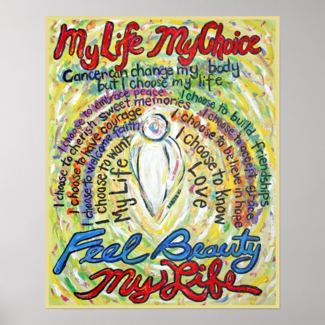 My Choice My Life Poster Print (Front)