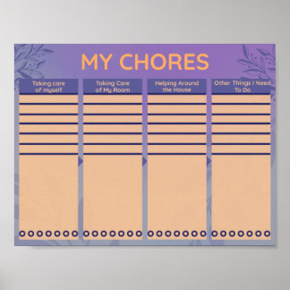 my chore chart