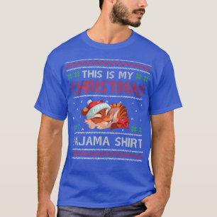 My Christmas Pajama Xmas Christmas Eve Cat  T-Shirt