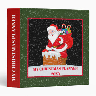 My Christmas planner add year Binder