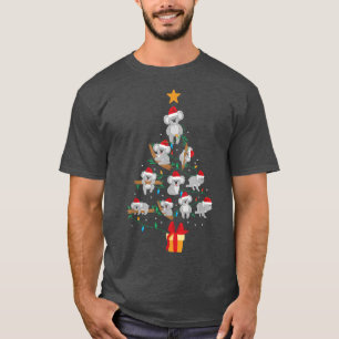 MY CHRISTMAS TREE Pajama  Koala Ornament Xmas Funn T-Shirt