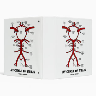 My Circle Of Willis Anatomical Blood Circulation Binder