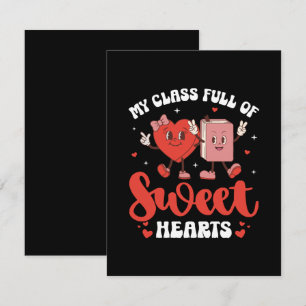 My Class is Full of Sweet Hearts Valentines Enclosure Card