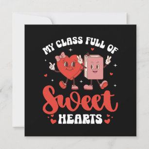 My Class is Full of Sweet Hearts Valentines Invitation