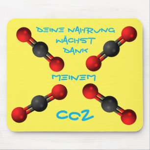 My CO2 makes your food alive Mouse Pad