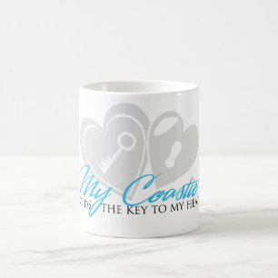 My coastie holds the key coffee mug
