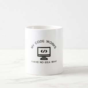 My Code Works! I Have No Idea Why Coffee Mug