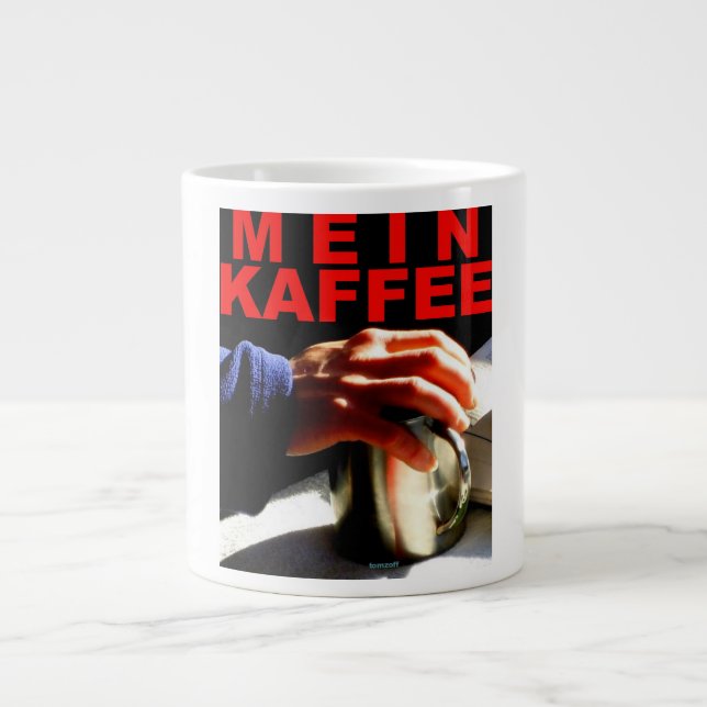 MY coffee Large Coffee Mug (Front)