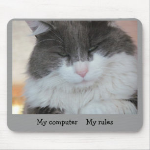 My Computer My Rules Mouse Pad