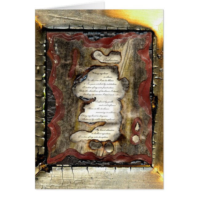 My Confession (Front)