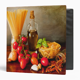 My cookbook binder