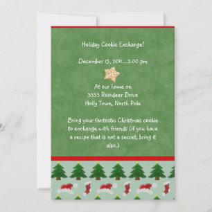 My Cookie Exchange invitation