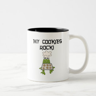 My Cookies Rock Tshirts and Gifts Two-Tone Coffee Mug
