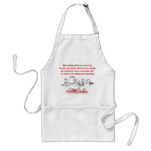 "My cooking skills" Standard Apron