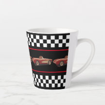 My Corvette Latte Mug