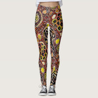 My Country by Belinda Golder designer Leggings