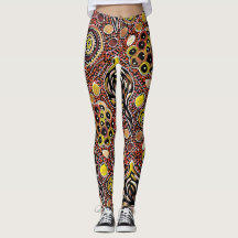 My Country by Belinda Golder designer Leggings