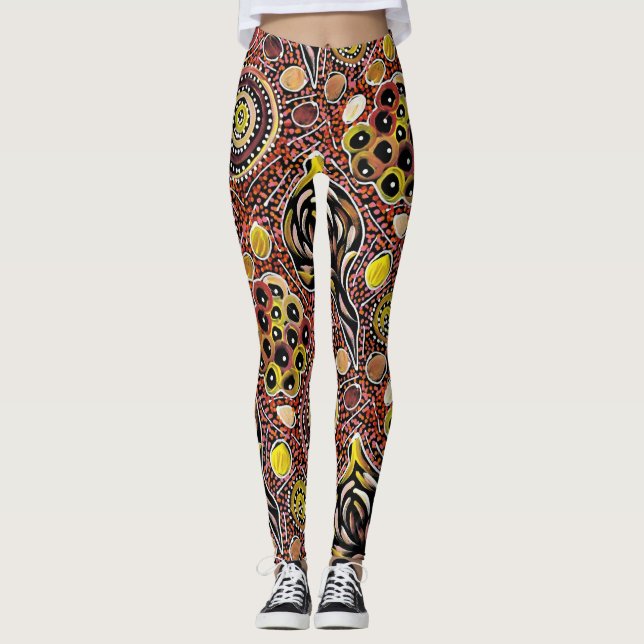 My Country by Belinda Golder designer Leggings (Front)