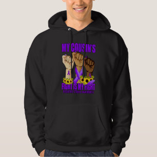 My Cousin's Fight Is My Fight Pediatric Stroke Awa Hoodie