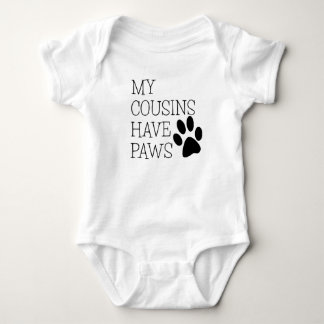 My cousins have paws bodysuit