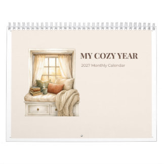 My Cozy Year - 2027 Monthly Calendar
