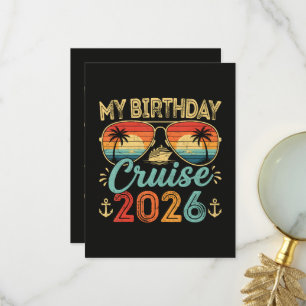 My Cruise 2026 Party Cruise Vacation Thank You Card
