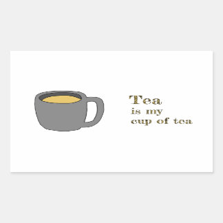 My cup of tea sticker