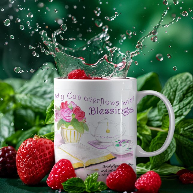 My Cup Runneth Over Mug (Creator Uploaded)