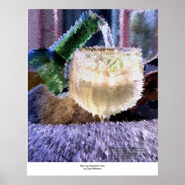 My Cup Runneth Over Poster (Front)