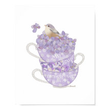 My Cup Runneth Over Wall Print