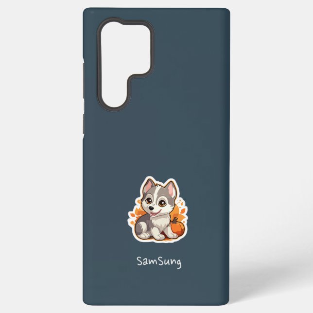 My cute crusty dog  in my s23 case! | s23+ cover  (Back)