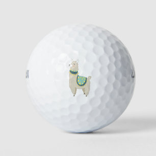 My Cute Llama Golf Balls