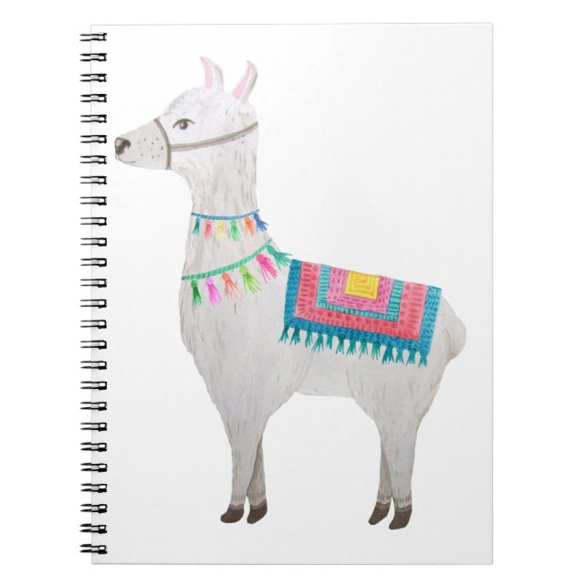 My Cute Llama Notebook (Front)