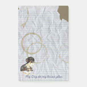 My Dachshund Ate my Lesson Plan Post-it Notes