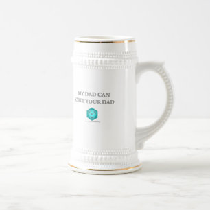 My Dad Can Crit Your Dad Beer Stein