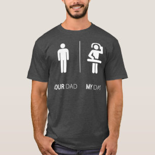 My Dad Is A DJ Funny Disc Jockey DJ Gift T-Shirt