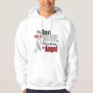 My Dad Is An Angel Lung Cancer Hoodie