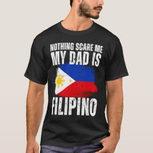 My Dad is Filipino Philippine Pride Flag Heritage  T-Shirt