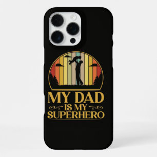 My Dad is My Super Hero iPhone 16 Pro Max Case