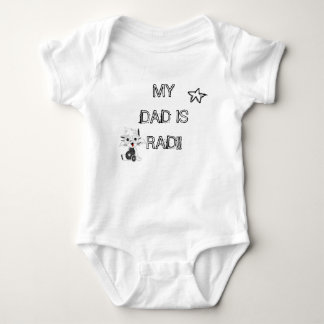 MY DAD IS RAD BABY BODYSUIT