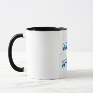 My Dad My Hero Blue Father’s Day Mug Cool Dad Gi