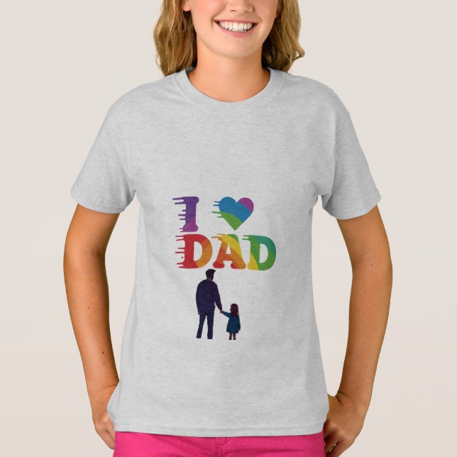 My Dad, My Hero T-Shirt (Front)