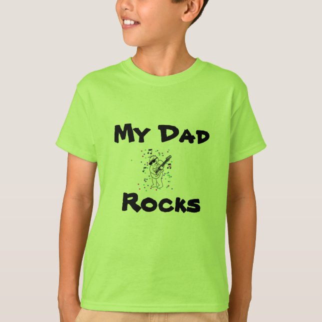 My Dad Rocks T-Shirt (Front)