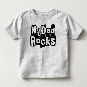 My Dad Rocks Toddler T-shirt
