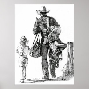 My Dad´s a Cowboy Poster