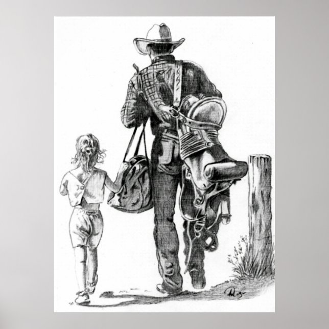 My Dad´s a Cowboy Poster (Front)