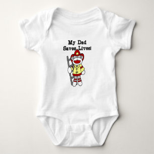 My Dad Saves Lives Firefighter Tshirts and Gifts