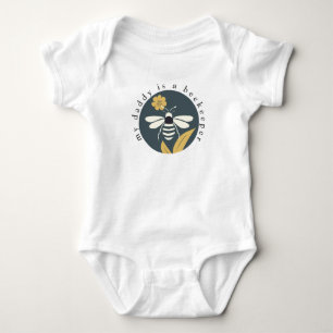 "My Daddy is a Beekeeper" Infant One-piece Baby Bodysuit
